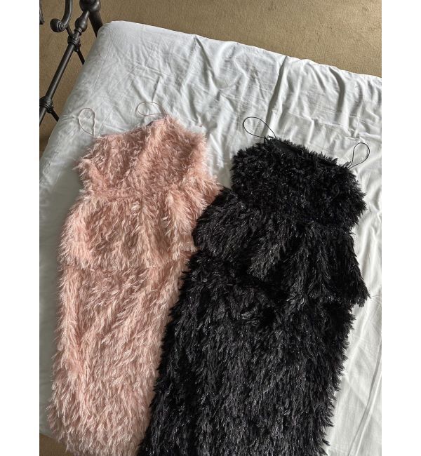 CALNAMUR「FEATHER LIKE TIGHT SK/フェザーライクタイトスカート【セットアップ対応商品】」|スカート|