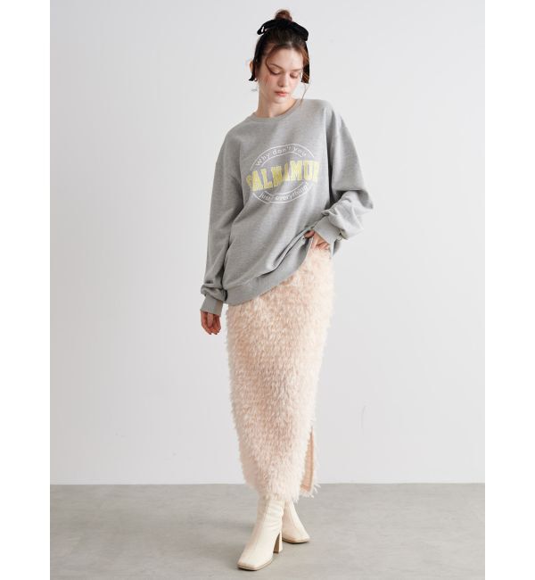 CALNAMUR「FEATHER LIKE TIGHT SK/フェザーライクタイトスカート【セットアップ対応商品】」|スカート|