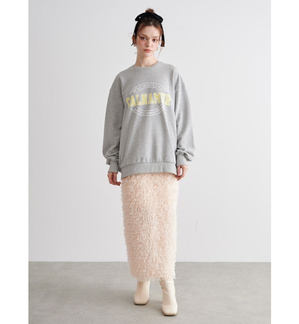 CALNAMUR「FEATHER LIKE TIGHT SK/フェザーライクタイトスカート【セットアップ対応商品】」|スカート|