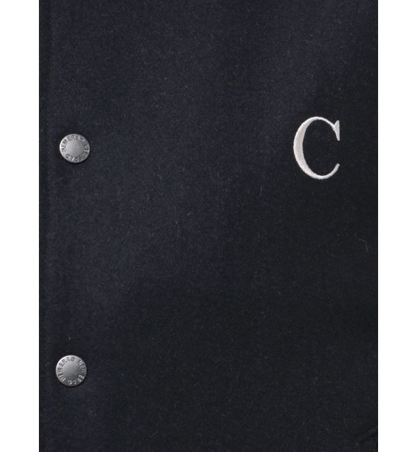 CALNAMUR「＜CALNAMUR&times;NEW ERA＞MELTON VARSITY CALNAMUR」|ブルゾン・スタジャン|