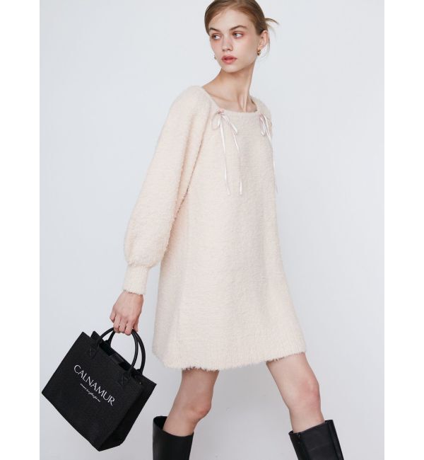 CALNAMUR「TWEED LOGO BAG/ツイードロゴバッグ」|その他|