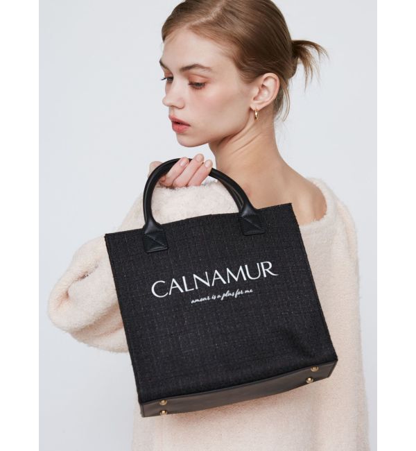 CALNAMUR「TWEED LOGO BAG/ツイードロゴバッグ」|その他|