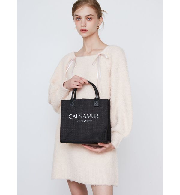 CALNAMUR「TWEED LOGO BAG/ツイードロゴバッグ」|その他|