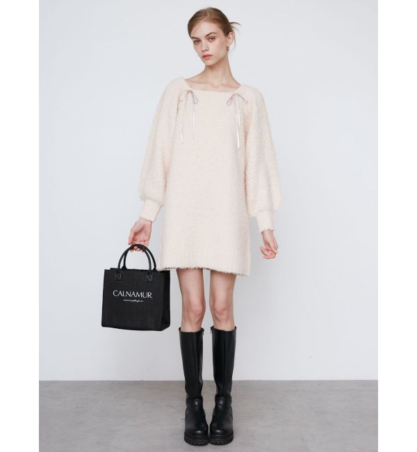 CALNAMUR「TWEED LOGO BAG/ツイードロゴバッグ」|その他|