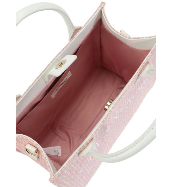 CALNAMUR「TWEED LOGO BAG/ツイードロゴバッグ」|その他|