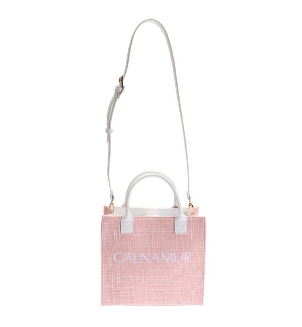 CALNAMUR「TWEED LOGO BAG/ツイードロゴバッグ」|その他|