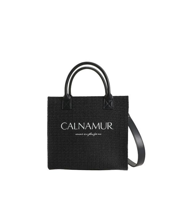 CALNAMUR「TWEED LOGO BAG/ツイードロゴバッグ」|その他|