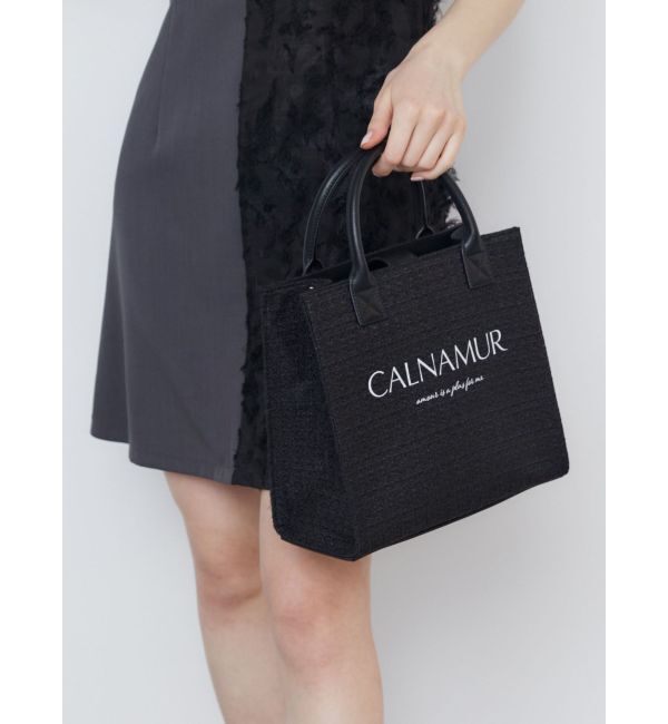 CALNAMUR「TWEED LOGO BAG/ツイードロゴバッグ」|その他|