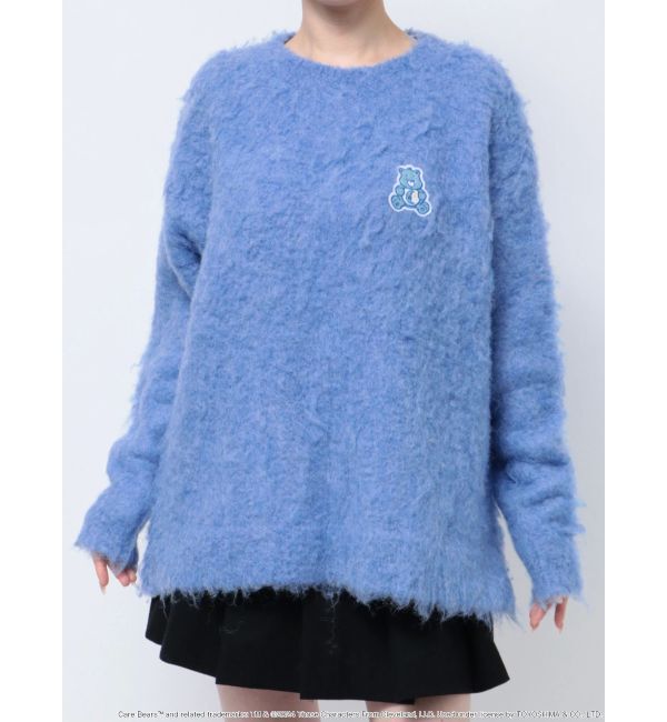 CALNAMUR「【Care Bearsコラボ】EMBLEM BRUSHED BIG KNIT」|ニット・セーター|