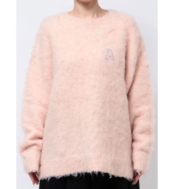 CALNAMUR「【Care Bearsコラボ】EMBLEM BRUSHED BIG KNIT」|ニット・セーター|