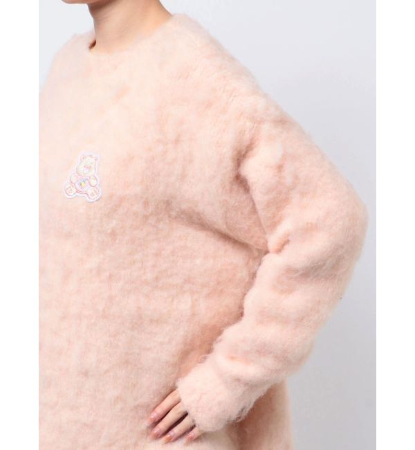 CALNAMUR「【Care Bearsコラボ】EMBLEM BRUSHED BIG KNIT」|ニット・セーター|