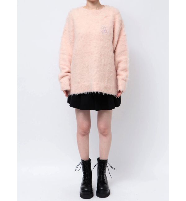 CALNAMUR「【Care Bearsコラボ】EMBLEM BRUSHED BIG KNIT」|ニット・セーター|