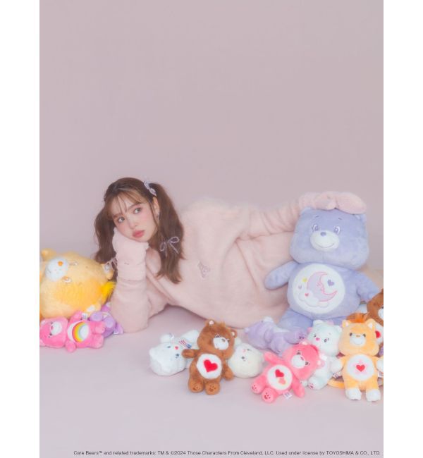 CALNAMUR「【Care Bearsコラボ】EMBLEM BRUSHED BIG KNIT」|ニット・セーター|
