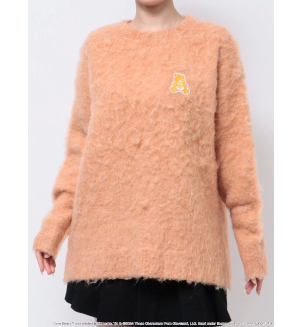 CALNAMUR「【Care Bearsコラボ】EMBLEM BRUSHED BIG KNIT」|ニット・セーター|