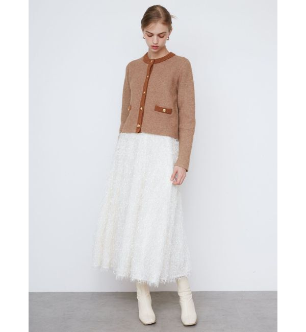 CALNAMUR「FLUFFY FLARE SK/フラッフィーフレアスカート」|スカート|