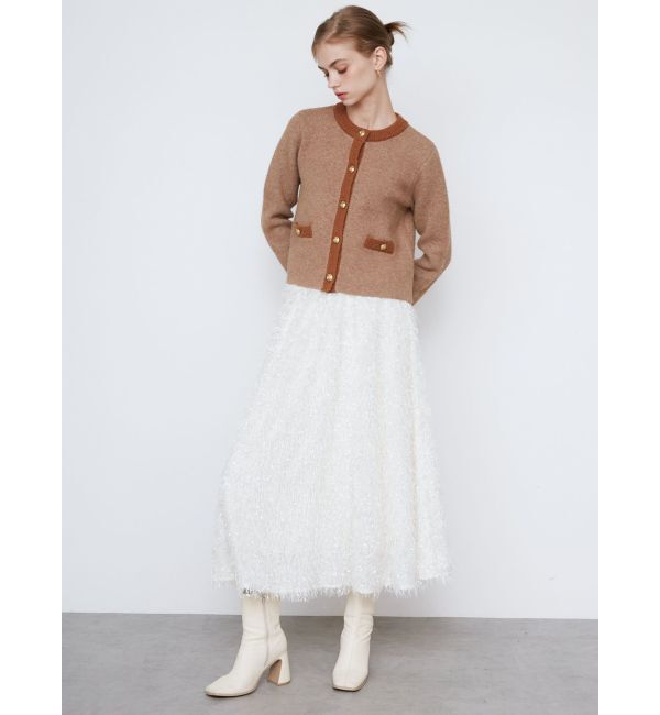 CALNAMUR「FLUFFY FLARE SK/フラッフィーフレアスカート」|スカート|