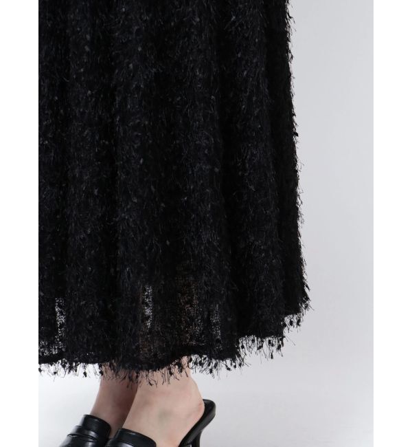 CALNAMUR「FLUFFY FLARE SK/フラッフィーフレアスカート」|スカート|
