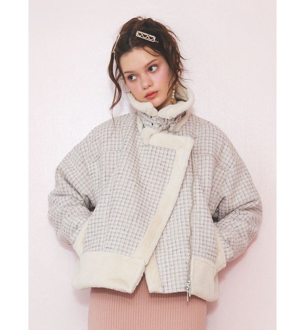 CALNAMUR「HEART BIJOU HAIR PIN/ハートビジューヘアピン」|その他|