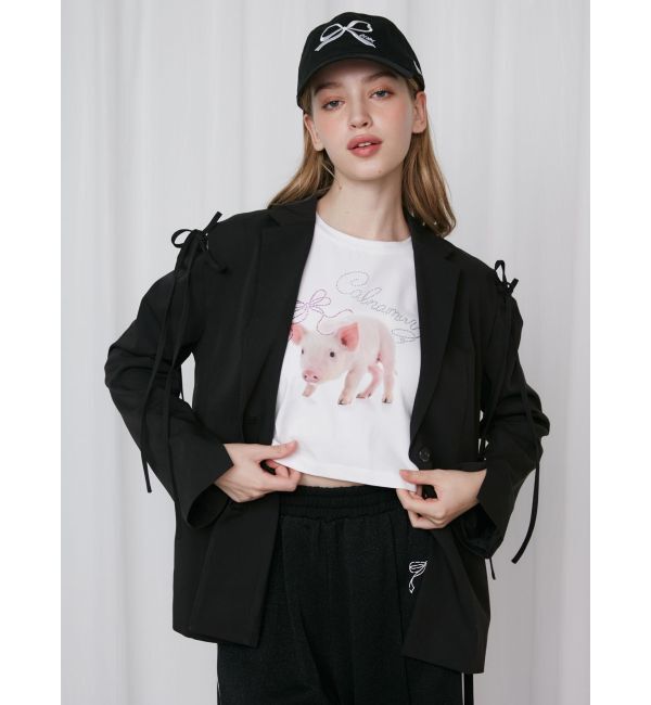 CALNAMUR「2WAY RIBBON JK/2WAYリボンジャケット」|その他|