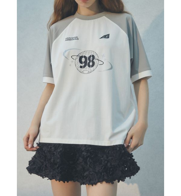 CALNAMUR「SPACE UNIFORM DESIGN TEE/スペースユニフォームデザインTシャツ」|Tシャツ・カットソー|