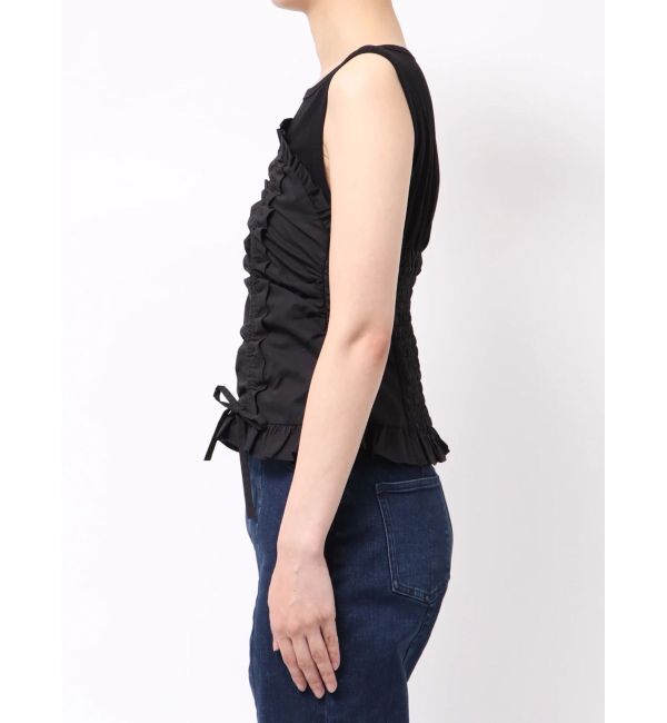 CALNAMUR「フェイクレイヤードビスチェ」|Tシャツ・カットソー|