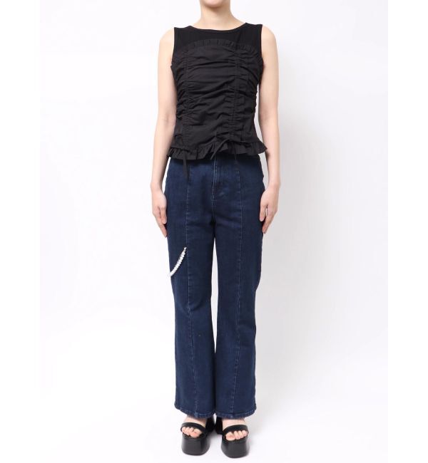 CALNAMUR「フェイクレイヤードビスチェ」|Tシャツ・カットソー|