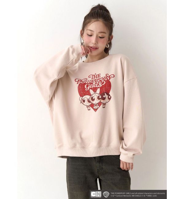 CALNAMUR「【パワーパフ ガールズ】big裏?プルオーバー」|Tシャツ・カットソー|