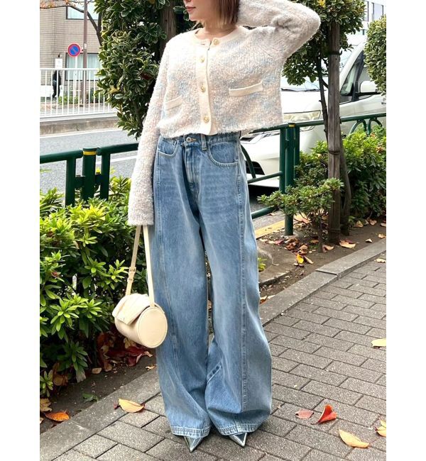 CALNAMUR「ファンシーヤーンクラシカルニットカーディガン」|Tシャツ・カットソー|