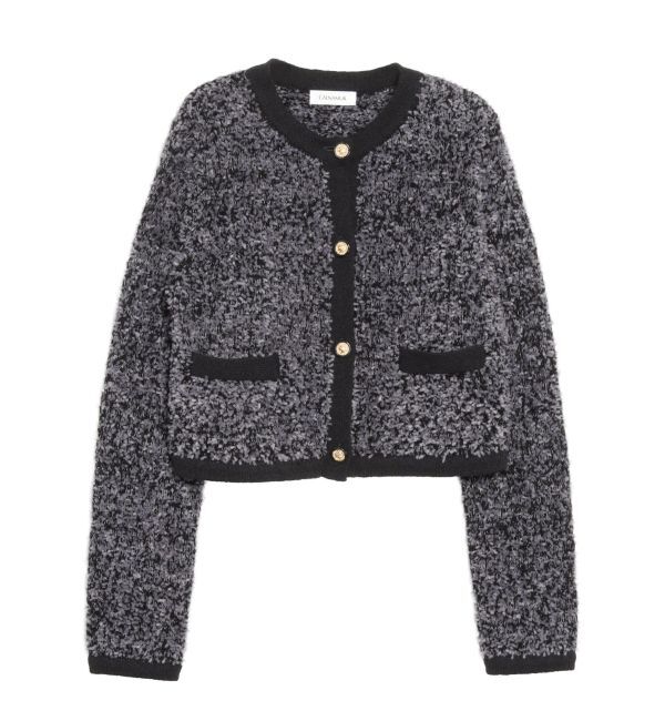 CALNAMUR「ファンシーヤーンクラシカルニットカーディガン」|Tシャツ・カットソー|