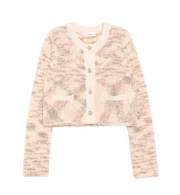 CALNAMUR「ファンシーヤーンクラシカルニットカーディガン」|Tシャツ・カットソー|