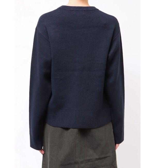 CALNAMUR「フロントジップビジューニットカーディガン」|カーディガン|