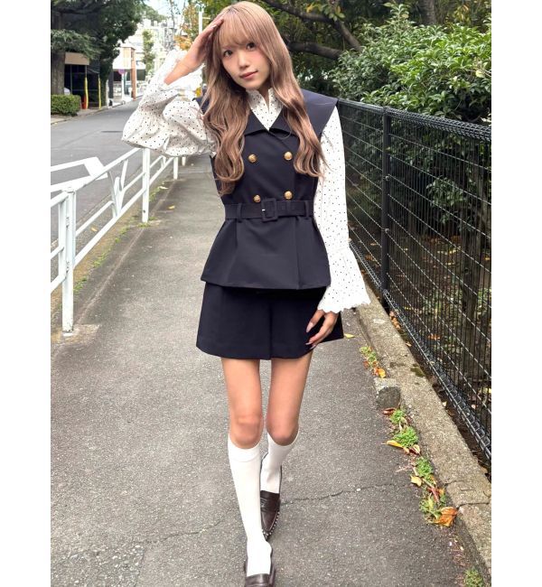 CALNAMUR「セーラーボタンショートパンツ」|その他|