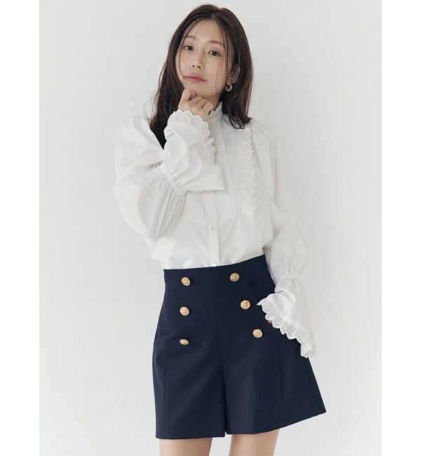 CALNAMUR「セーラーボタンショートパンツ」|その他|