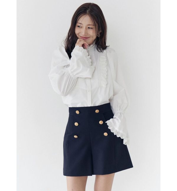 CALNAMUR「セーラーボタンショートパンツ」|その他|
