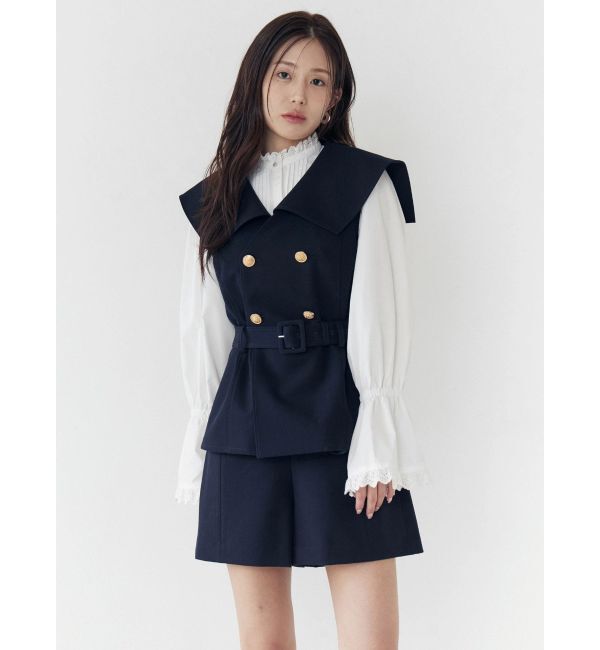 CALNAMUR「セーラーボタンショートパンツ」|その他|