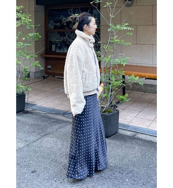 Ungrid「ボアショートブルゾン」|ブルゾン・スタジャン|