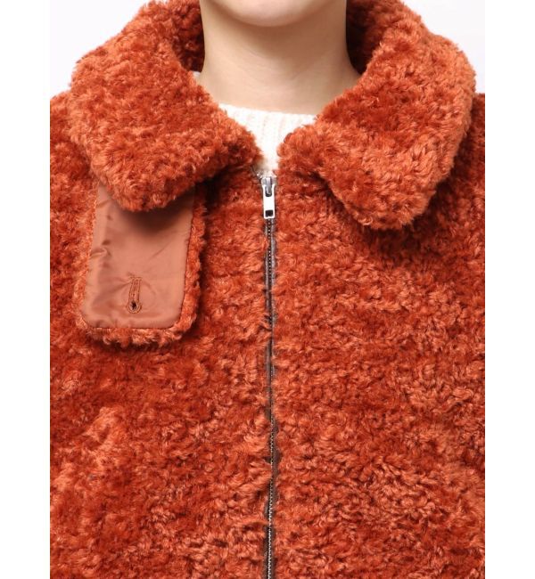 Ungrid「ボアショートブルゾン」|ブルゾン・スタジャン|