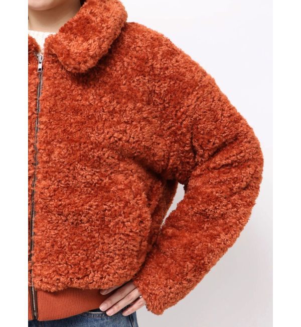 Ungrid「ボアショートブルゾン」|ブルゾン・スタジャン|