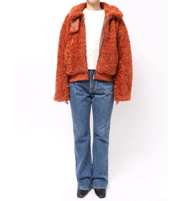 Ungrid「ボアショートブルゾン」|ブルゾン・スタジャン|