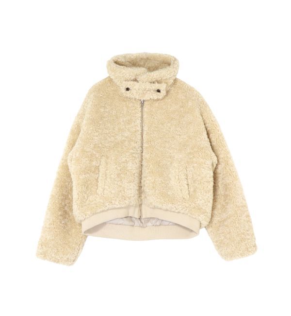 Ungrid「ボアショートブルゾン」|ブルゾン・スタジャン|