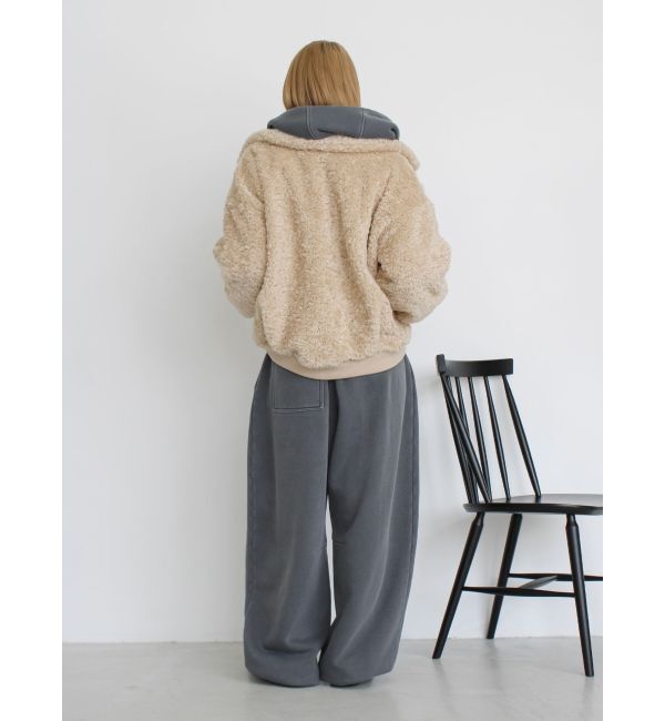 Ungrid「ボアショートブルゾン」|ブルゾン・スタジャン|