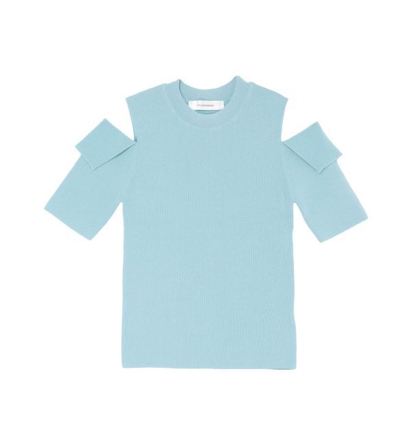 LAGUNAMOON「オリカエシスリーブニットプルオーバー」|ニット・セーター|