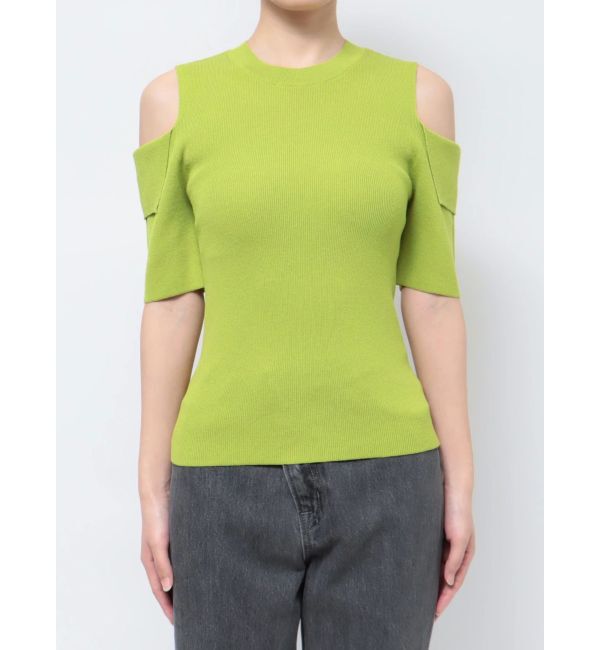 LAGUNAMOON「オリカエシスリーブニットプルオーバー」|ニット・セーター|