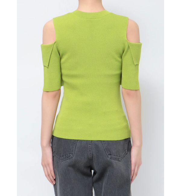 LAGUNAMOON「オリカエシスリーブニットプルオーバー」|ニット・セーター|