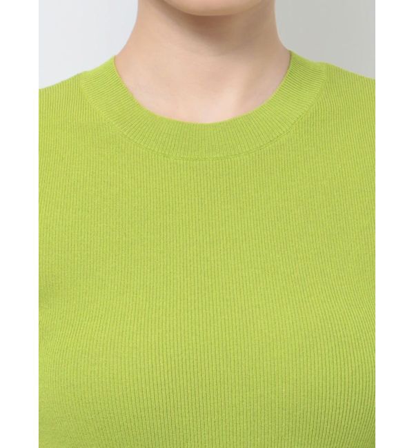 LAGUNAMOON「オリカエシスリーブニットプルオーバー」|ニット・セーター|