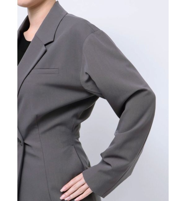 LAGUNAMOON「ウエストシェイプフォルムジャケット」|テーラードジャケット|