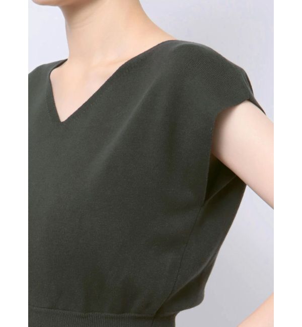 LAGUNAMOON「シアーパターンニットワンピース」|ワンピース|