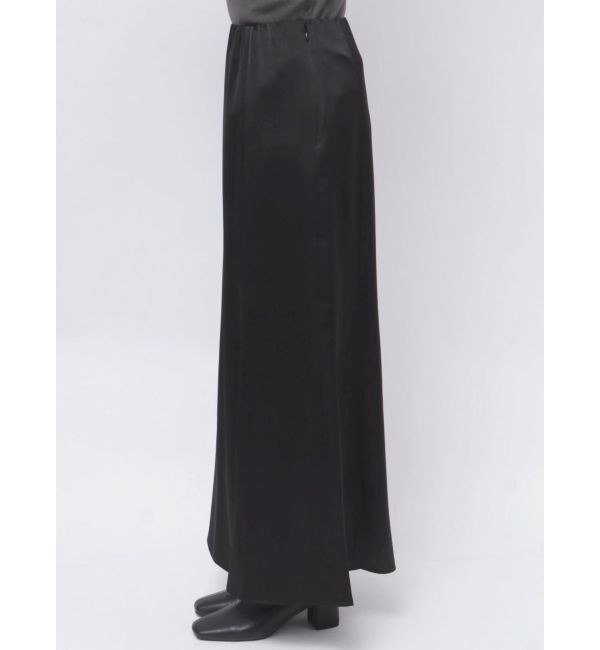 LAGUNAMOON「ハンマーサテンナロースカート」|スカート|