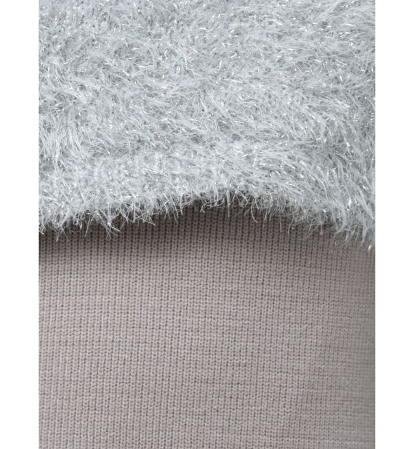 LAGUNAMOON「フェザーラメレイヤードニットワンピース」|ワンピース|