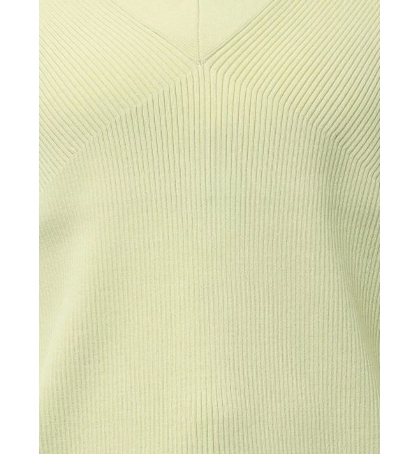 LAGUNAMOON「ダブルVネックニットプルオーバー」|ニット・セーター|